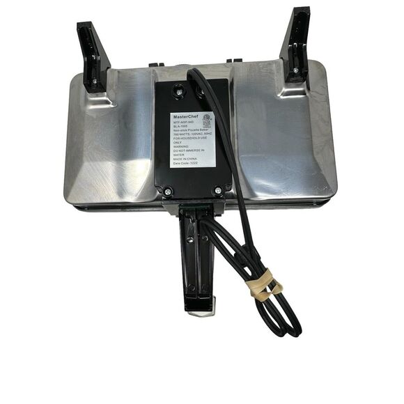 Master Chef Nonstick Pizzelle Baker Cookie Maker MTF-NSP-940 BLA-1005 Tested - Picture 3 of 4